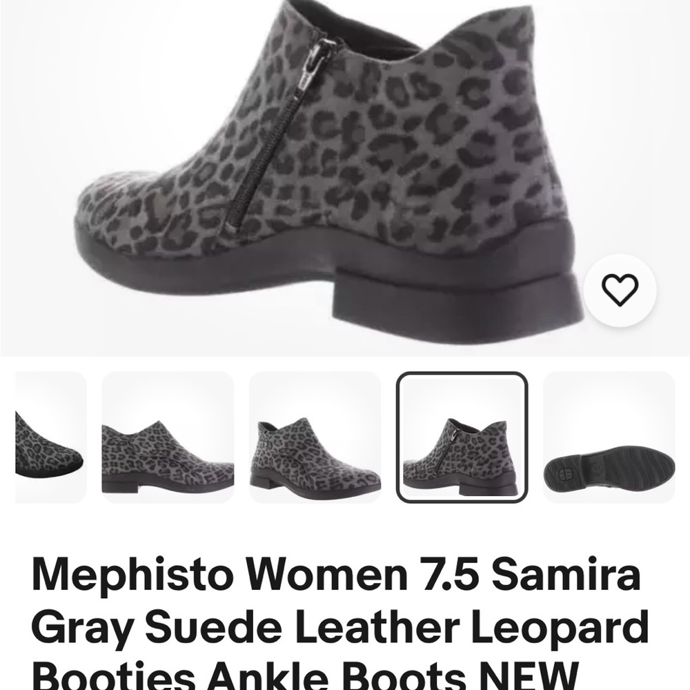 Mephisto Shamira Ankle Bootie size 8.5